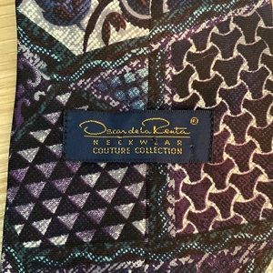 Vintage Oscar De La Renta Tie